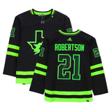 Jason Robertson Autographed Dallas Stars Authentic Black Adidas Jersey Fanatics