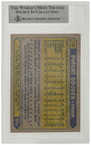 Dwight Gooden Signed Mets 1987 Topps Rookie Card #130 - (Beckett / Auto Sticker)