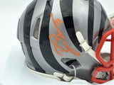 Boomer Esiason Autographed Bengals Flash Speed Mini Helmet Beckett WZ53641