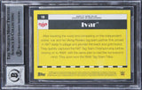 Ivar Authentic Signed 2021 Topps Heritage WWE #18 Card Auto 10! BAS Slab