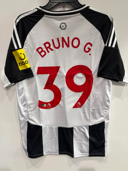 Bruno G. Signed Newcastle United Jersey (Beckett) Bruno Guimaraes / Mid Fielder