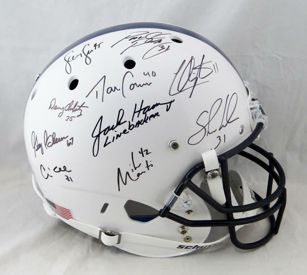 Linebacker U Autographed Penn State Full Size Schutt Helmet 10 Sigs- JSA W Auth
