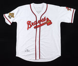 Tom Glavine Signed Atlanta Braves Custom 1995 World Series Jersey (JSA COA)