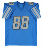 T. J. Hockenson Signed Detroit Lion Jersey (Beckett Holo) 2019 1st Round Pck T.E