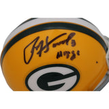 Paul Hornung Signed Green Bay Packers TB 61-79 VSR4 Mini Helmet HOF PSA 46037