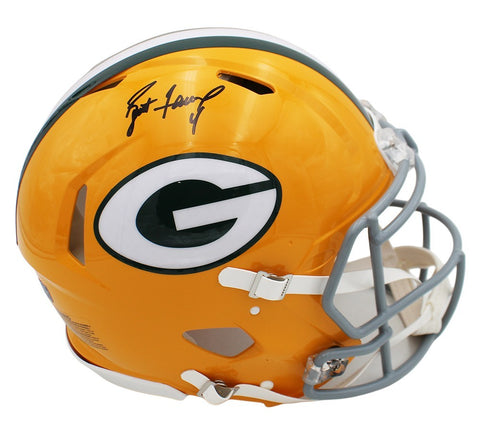 Brett Favre Signed Green Bay Packers Speed Authentic Throwback '61-79 NFL Helmet