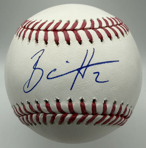 BILL HALL Signed Official MLB Baseball AUTO - Milwaukee Brewers - BAS