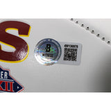 Russ Grimm Autographed Washington Redskins Logo Football HOF Beckett 54297