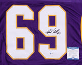 Jared Allen Signed Minnesota Vikings Jersey (Beckett COA) 5xPro Bowl Defense End