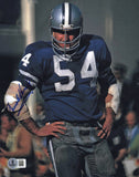 Chuck Howley Autographed 8x10 Photo Dallas Cowboys Beckett BAS QR #BS12805
