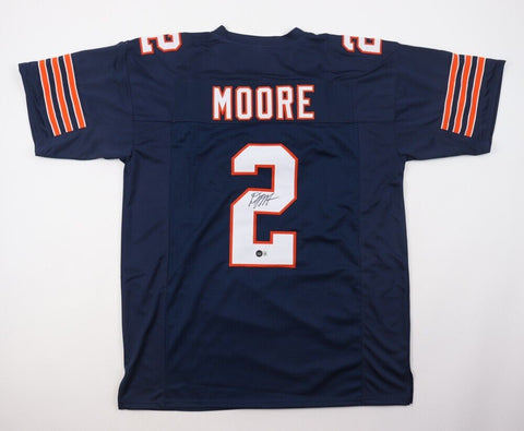 D. J. Moore Signed Chicago Bears Jersey (Beckett) Da Bears Top Receiver