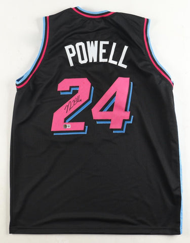 Norman Powell Signed Miami Heat Miami Vice Jersey (Beckett) 2019 NBA Champion SG