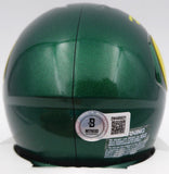 Dillon Gabriel Autographed Oregon Mini Helmet (Smudged) Beckett QR #2W458521