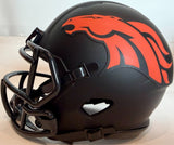Bill Romanowski Autographed Denver Broncos Eclipse Mini Helmet JSA COA