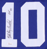 Nate Archibald Signed Cincinnati Royals NBA Jersey Inscribed HOF 91 (JSA COA)