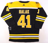 Jaroslav Halak Signed Boston Bruins Adidas Jersey Beckett /Bruin All Star Goalie