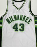 JACK SIKMA Signed Custom Replica White Jersey AUTO w/ "HOF 19" - BAS