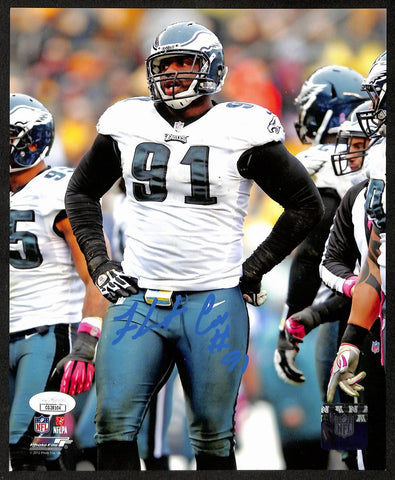 Fletcher Cox Signed/Autographed 8x10 Photo Philadelphia Eagles JSA 197085