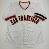 Autographed/Signed Matt Williams San Francisco White Jersey JSA COA