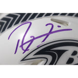 Ray Lewis Signed Baltimore Ravens 2024 STS Mini Helmet Beckett Witness 51572