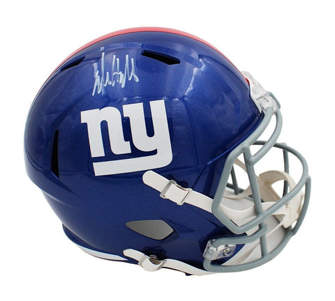Jalin Hyatt Signed New York Giants Speed Full Size NFL Helmet