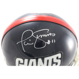 Phil Simms Signed New York Giants VSR4 Replica Mini Helmet Beckett 44239