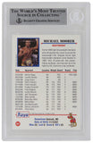 Michael Moorer Autographed 1991 Kayo Boxing Card #207 w/Double M - Beckett