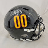 TERRY MCLAURIN SIGNED WASHINGTON COMMANDERS FS SPEED REPLICA HELMET BECKETT QR