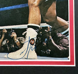 Muhammad Ali & Joe Frazier Autographed Framed Sports Illustrated Cover Beckett
