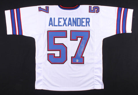 Lorenzo Alexander Signed Buffalo Bills Jersey (Pro Player Holo) 2xPro Bowl LB