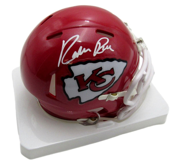 Rashee Rice Signed/Autographed Chiefs Speed Mini Helmet Beckett 200071
