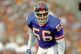 Lawrence Taylor Signed New York Giants Jersey (Beckett COA) 2xSuper Bowl Champ