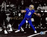 Michael Penix Jr. Autographed Signed 8x10 Photo Washington Huskies Beckett Wit