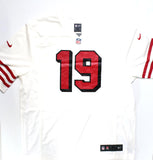 Deebo Samuel Autographed San Francisco 49ers NFL White Nike Game Jersey-Fanatics