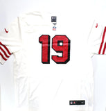 Deebo Samuel Autographed San Francisco 49ers NFL White Nike Game Jersey-Fanatics