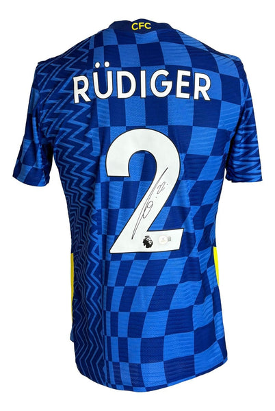 Antonio Rudiger Signed Chelsea Nike Soccer Jersey BAS