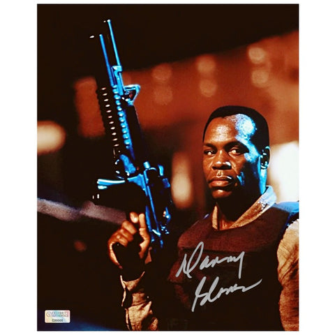 Danny Glover Autographed 1990 Predator II Harrigan Grenade Launcher 8x10 Photo