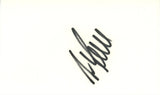 Ivan Lendl Autographed/Signed Tennis Index Card Beckett 45269
