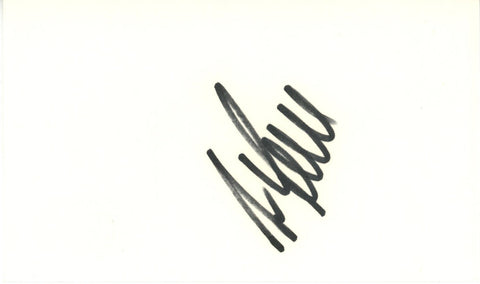 Ivan Lendl Autographed/Signed Tennis Index Card Beckett 45269