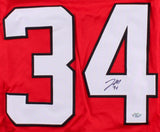 Jon Merrill Signed New Jersey Devils Jersey (First Class Autographs COA) Defense
