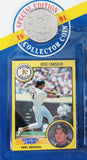 Athletics Jose Canseco 1991 Starting Lineup Action Figure w/ Trading Card & Coin