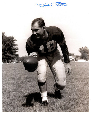 Packers TOBIN ROTE (d) Signed 8x10 Photo #4 AUTO - GBP HOF - 1956 Pro Bowl