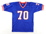 Leonard Marshall Signed New York Giants Jersey (JSA COA) 2xSuper Bowl Champ D.E.