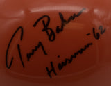Terry Baker Oregon State Signed/Inscribed Mini Football Helmet JSA 211971
