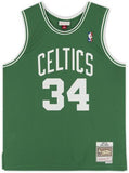 FRMD Paul Pierce Celtics Signed 2007-08 Mitchell & Ness Replica Jersey w/Insc