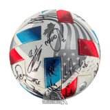 2021 Toronto FC Autographed Match Used Soccer Ball - BAS/Fanatics LOA (34 Sigs)