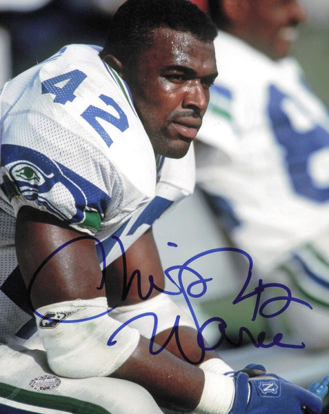 Chris Warren Autographed Signed 8x10 Photo Seattle Seahawks MCS Holo #63453