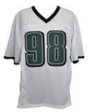 Jalen Carter Eagles Autographed/Signed Custom Football Jersey JSA 207538