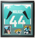 Travon Walker Signed Jacksonville Jaguars Framed Jersey Display (Beckett) #1 Pck