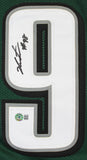 Jalen Carter Authentic Signed Green Pro Style Jersey BAS Witness